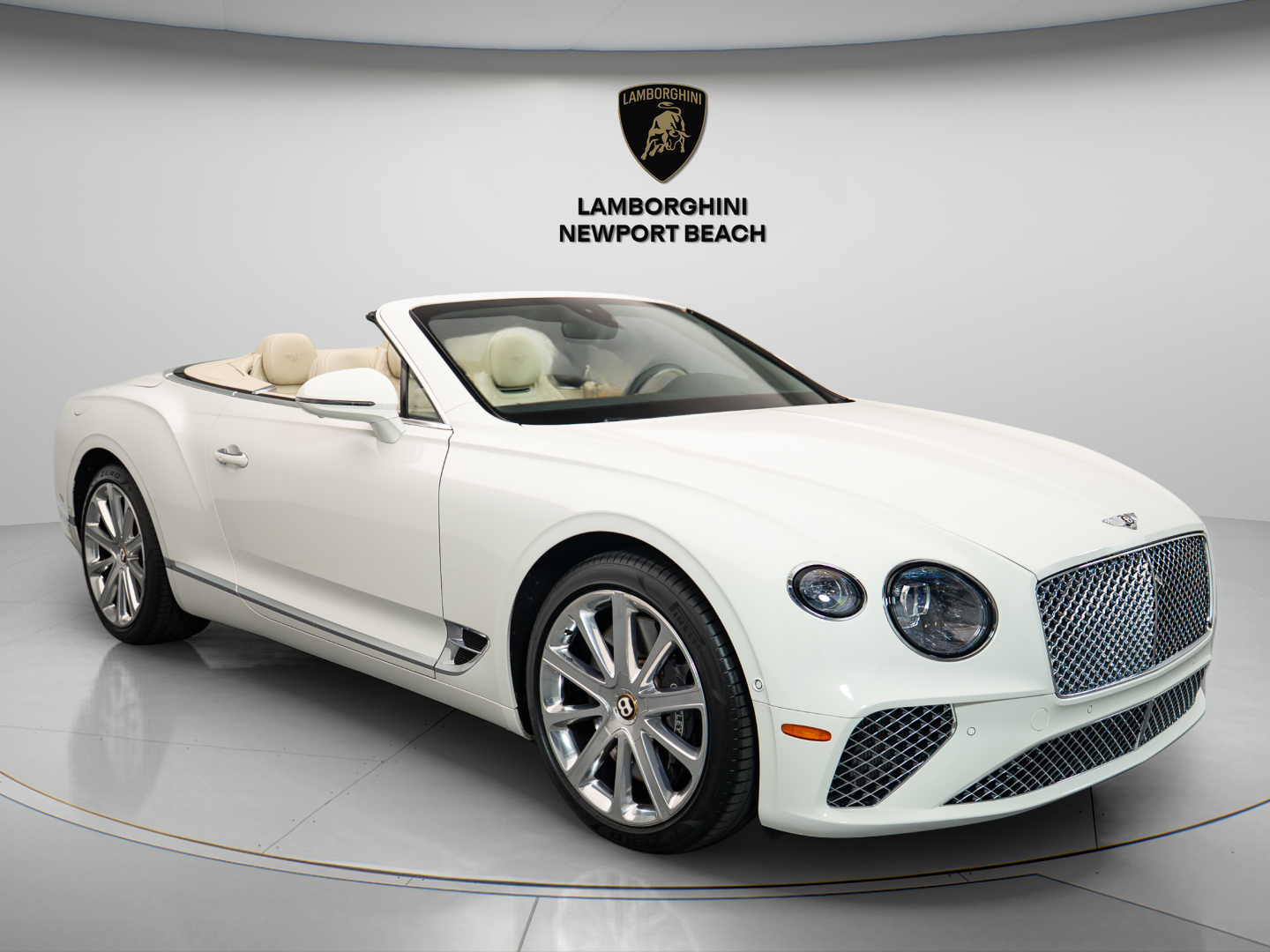 Glacier White Solid 2020 Bentley Continental GTC Convertible All-Wheel Drive 8-Speed Automatic